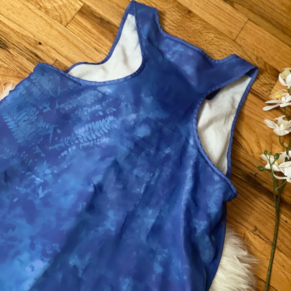 ADIDAS tank MIDI long blue dress - Picture 9 of 11